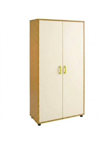 Mueble armario: 2 puertas + 5 huecos - Haya /...