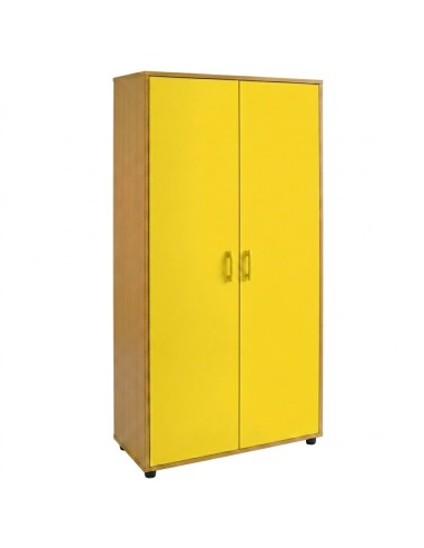 Mueble armario: 2 puertas + 5 huecos - Haya /...