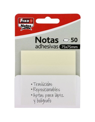 Notas adhesivas translúcidas - Transparentes
