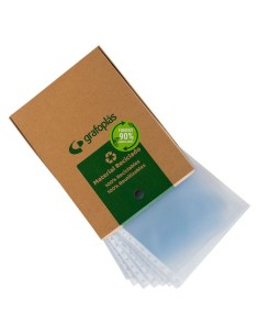 Fundas folio polipropileno recicladas al 90% - 100 unidades