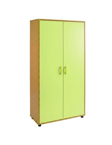 Mueble armario: 2 puertas + 5 huecos - Haya /...