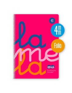 Bloc cuadrovía polipropileno Magenta: Cuadro 4 mm. - 5...