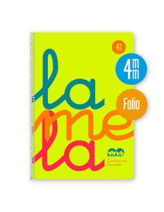 Bloc cuadrovía polipropileno Amarillo: Cuadro 4 mm. - 5...