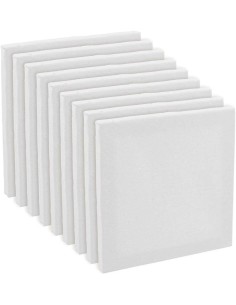 Lienzos 20 x 20 cm. - 10 unidades