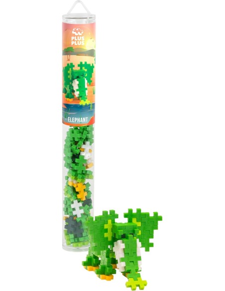 Plus-Plus tubo Elefante - 100 piezas