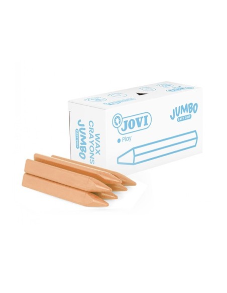 Caja 12 ceras triangulares Triwax - Rosa Claro