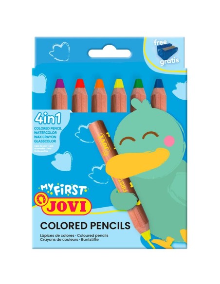 Lápices de colores 4 en 1