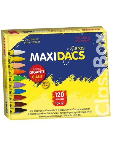 Ceras Maxi Dacs Gigantes - 120 ceras