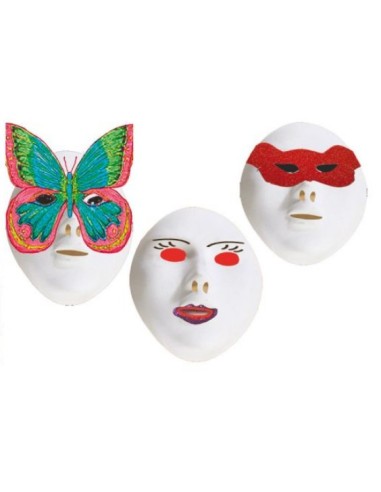 Caretas para decorar - 6 unidades