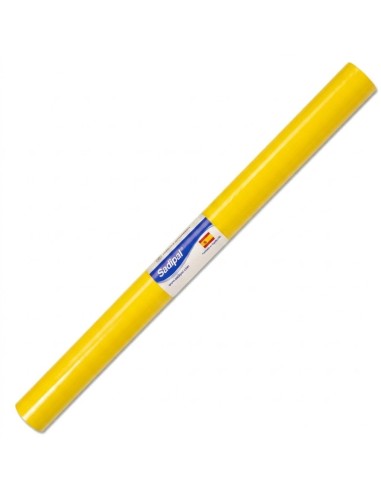 Vinilo adhesivo: Amarillo - 0.50 x 2 m.