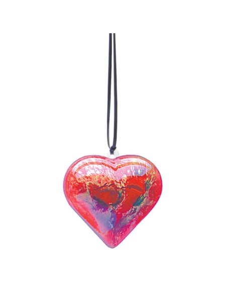 Corazón transparente - 12 unidades