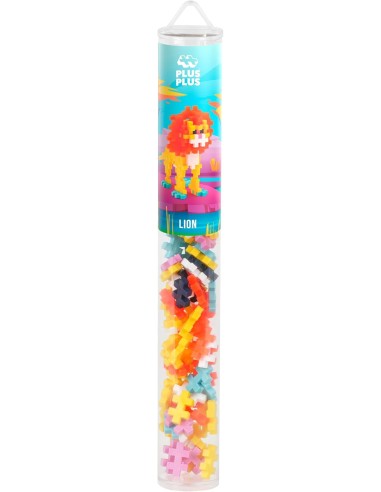 Plus-Plus tubo León - 100 piezas