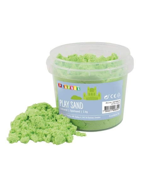 Play Sand 1 kg - Verde lima