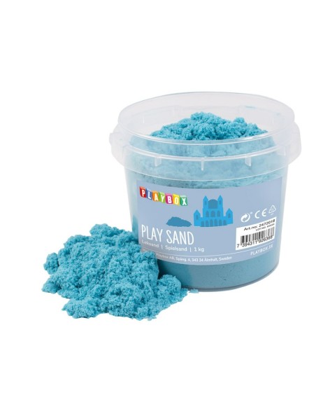 Play Sand 1 kg - Azul claro