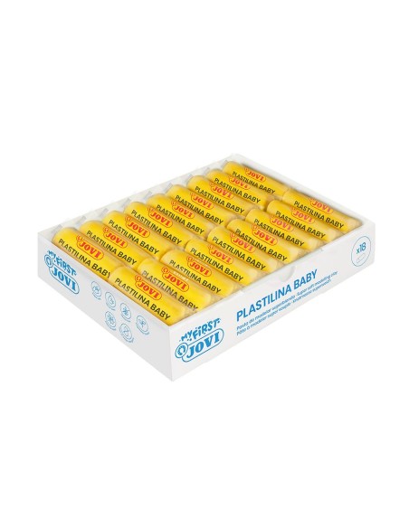 Plastilina baby 38g. - Amarillo