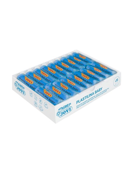 Plastilina baby 38g. - Azul