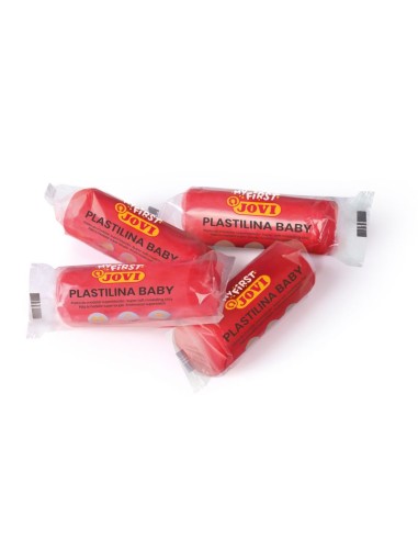 Plastilina baby 38g. - Rojo