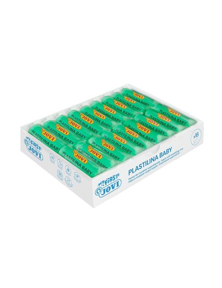 Plastilina baby 38g. - Verde