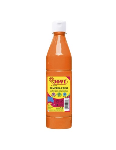 Témpera líquida Jovi 500 ml. - Naranja