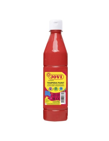 Témpera líquida Jovi 500 ml. - Rojo