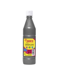 Témpera líquida Jovi 500 ml. - Plata