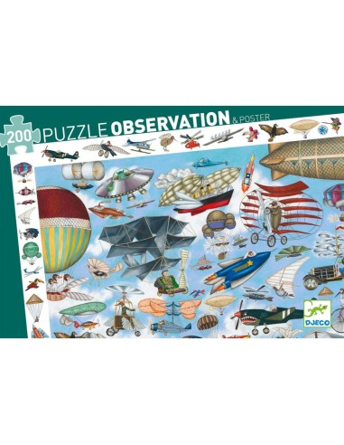 Puzle observación el espacio - 200 piezas