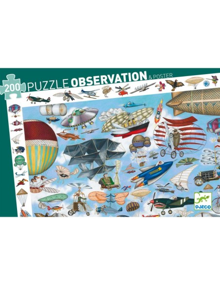 Puzle observación el espacio - 200 piezas