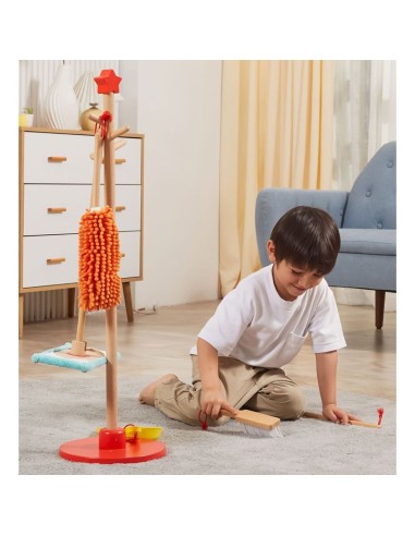 Juego de limpieza de madera