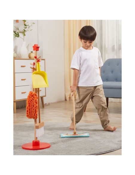 Juego de limpieza de madera