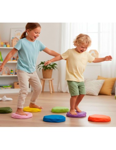 Piedras de equilibrio blandas - 8 unidades