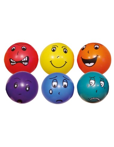 Pelotas emociones - 6 unidades