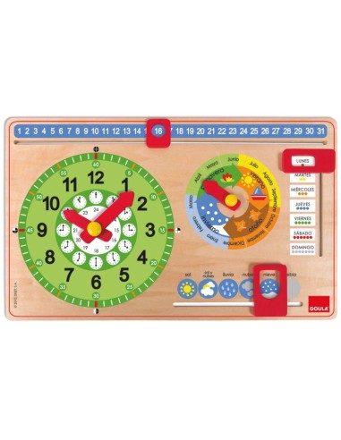 Reloj calendario