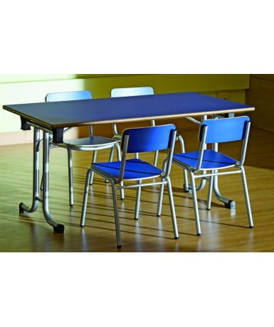 Silla preescolar patas gris texturado - 32 cm....