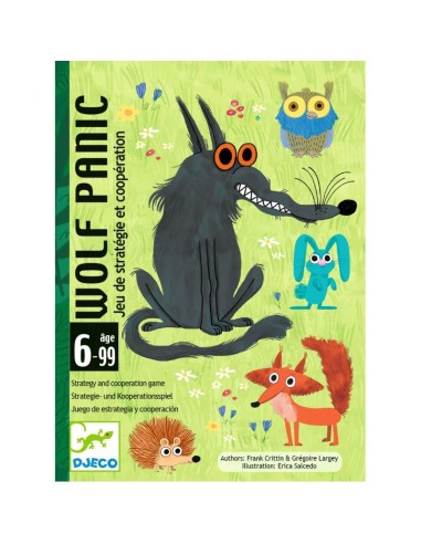 Cartas Wolfpanic - Juego de cooperación