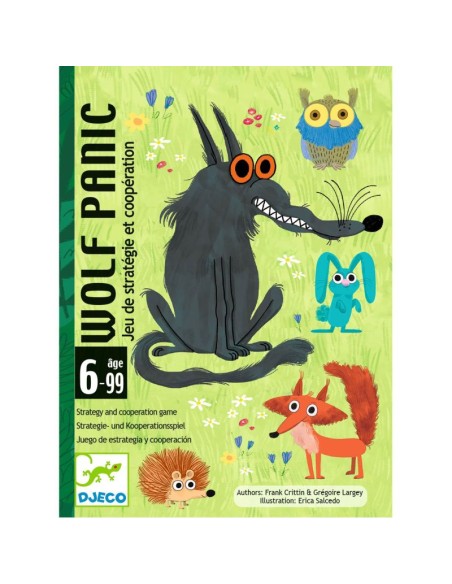 Cartas Wolfpanic - Juego de cooperación