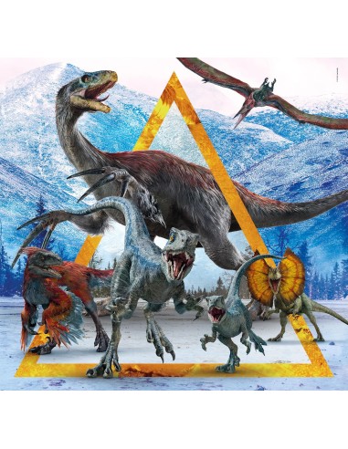 Puzle Jurassic World - 3 x 48 piezas
