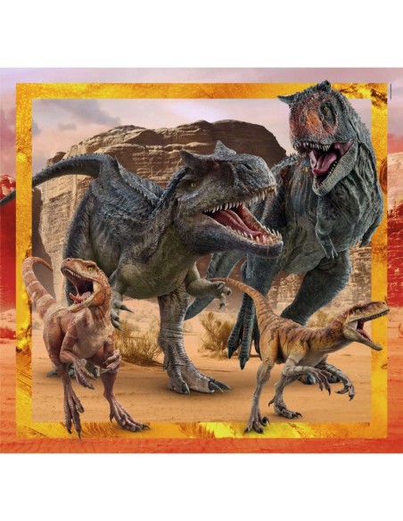 Puzle Jurassic World - 3 x 48 piezas