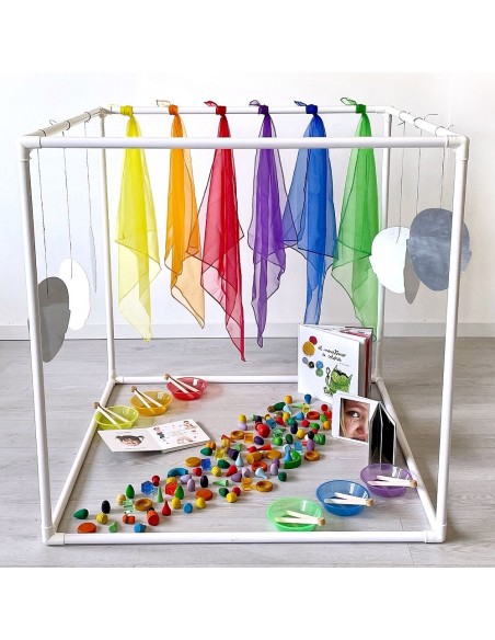 Cubo de provocación - 100 x 100 cm.
