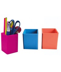 Cubilete portalapices de silicona