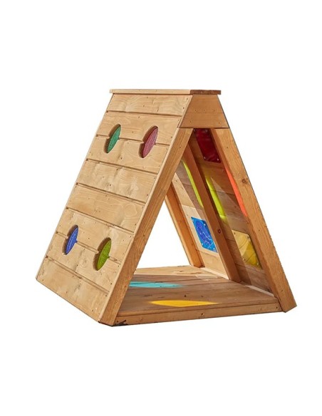 Cabaña triangular
