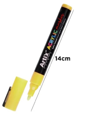 Rotulador acrílico - Amarillo