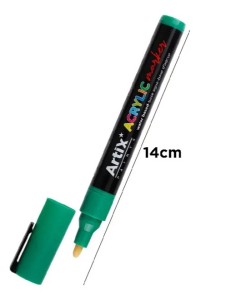 Rotulador acrílico - Verde