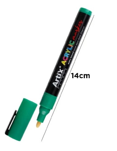 Rotulador acrílico - Verde
