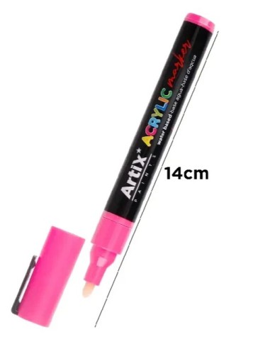Rotulador acrílico - Rosa
