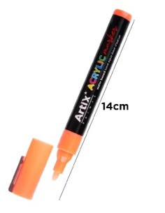 Rotulador acrílico - Naranja