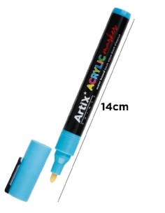 Rotulador acrílico - Azul
