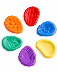 Piedras sensoriales de silicona - 6 unidades