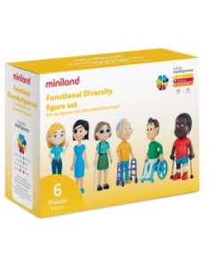 Figuras con diversidad funcional - 6 piezas