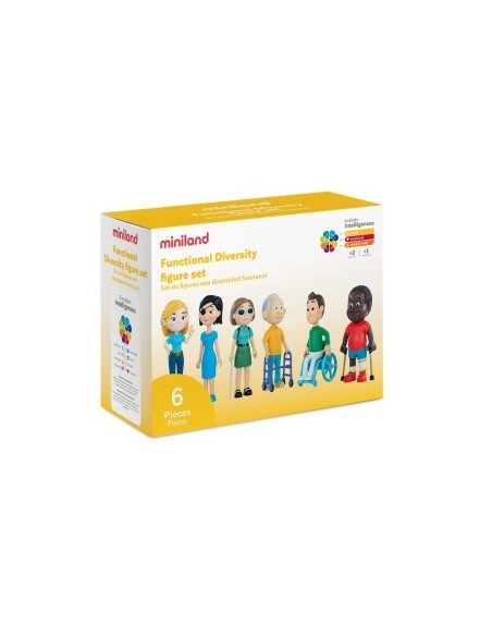 Figuras con diversidad funcional - 6 piezas