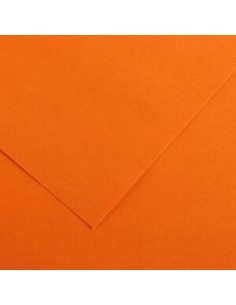 Cartulina pliego 125 unidades (50x65cm. - 185gr.) - Naranja